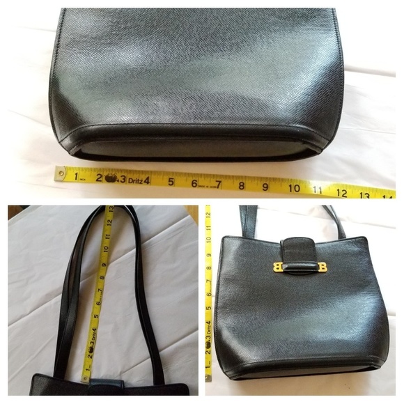 NWOT- Bally Black Handbag - Picture 5 of 8